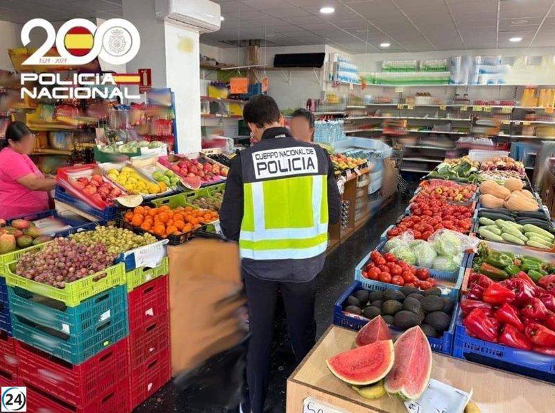 Detenido por emplear trabajadores en situación irregular en su negocio de Palma.