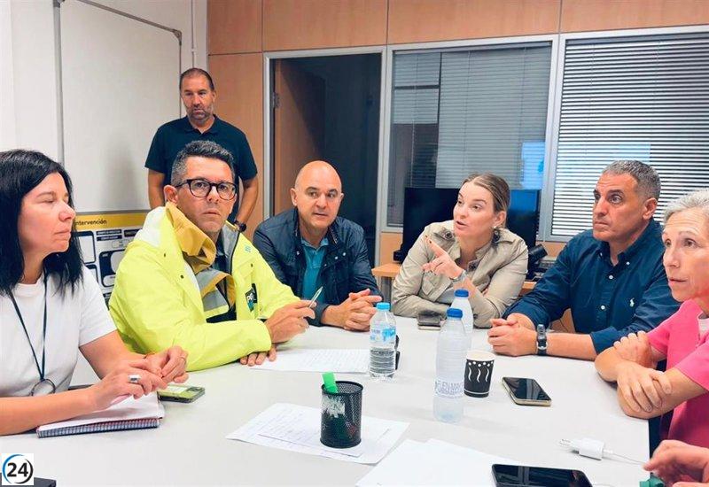 La inestabilidad persiste en Baleares, impactando a las Pitiusas con fuerza.