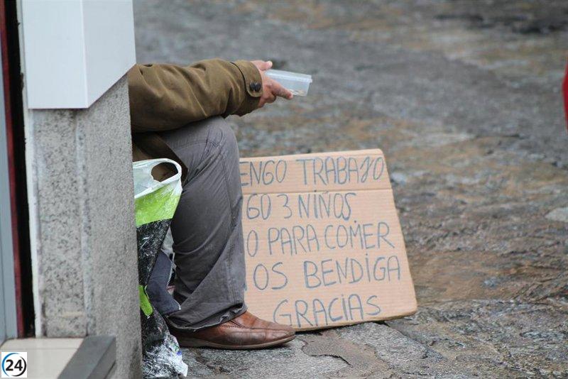 Casi el 50% de la población en situación de pobreza en Baleares subsiste con menos de 644 euros mensuales.