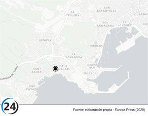 Sellan seis establecimientos en Palma por una fisura en el techo.