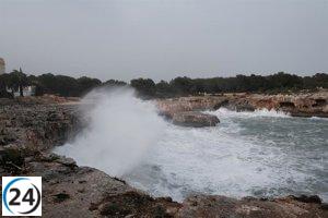 Baleares bajo alerta amarilla por tormentas de viento y oleaje intenso.