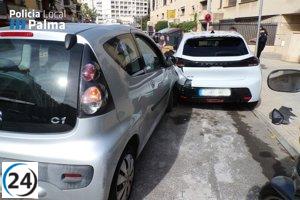 Un encuentro inesperado con una araña provoca un accidente vehicular en Palma