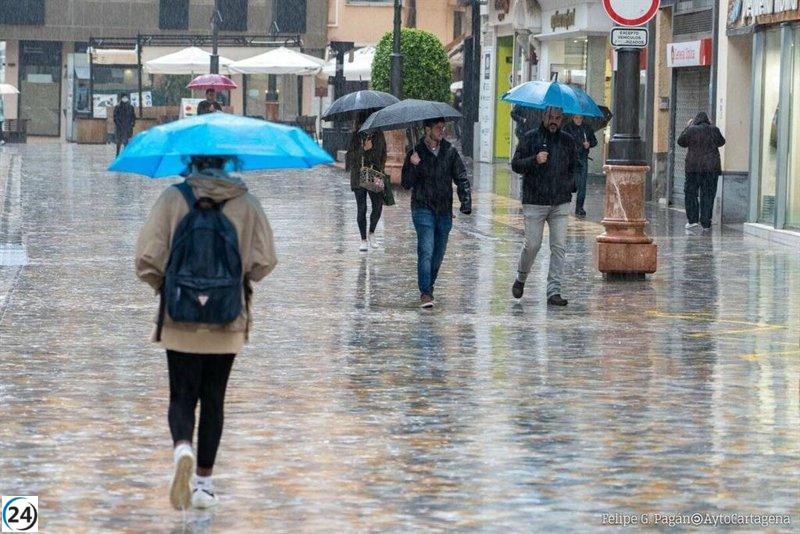 Baleares se prepara para un fin de semana de lluvias intensas y descenso de temperaturas, según AEMET.