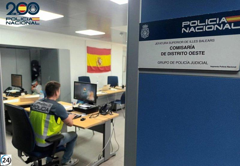 Tres arrestados en Palma por robos violentos y vínculos con banda delictiva.