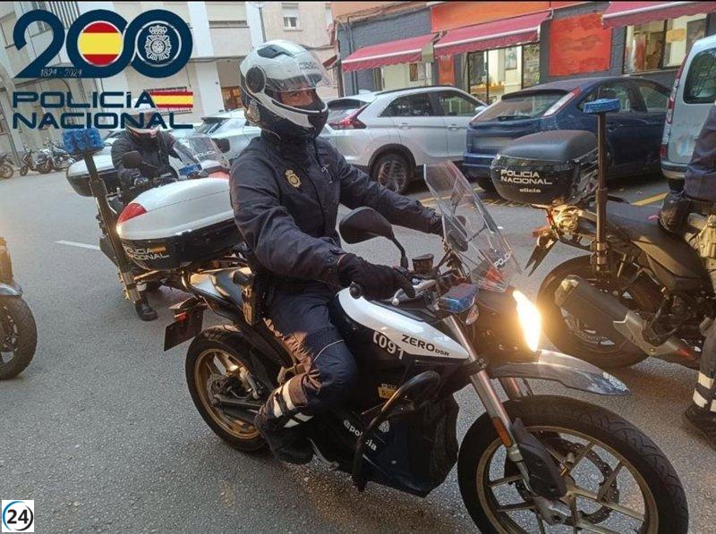 Cuatro adolescentes arrestados en Palma tras sustraer motos y falsificar matrículas.