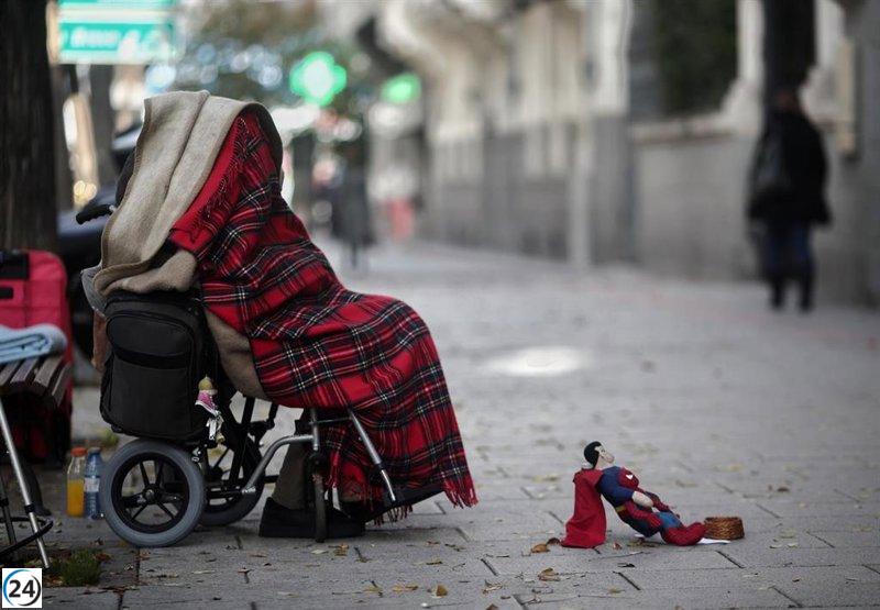 Aumento de la población en riesgo de exclusión en Baleares.