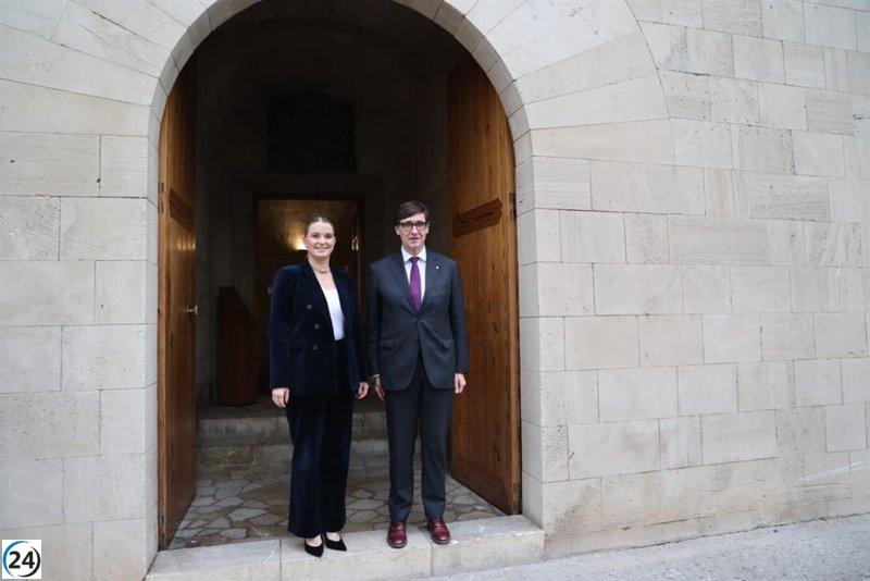 Prohens promete llevar el tema del financiamiento de Catalunya a todas las instancias si se logra un pacto bilateral.