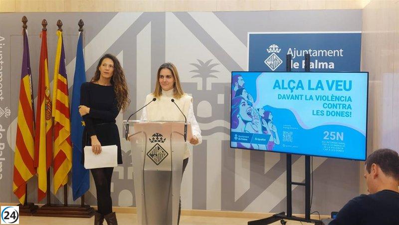 Violencia de género en Palma: 2.200 casos en la primera mitad de 2025, un 12% menos que el año anterior.