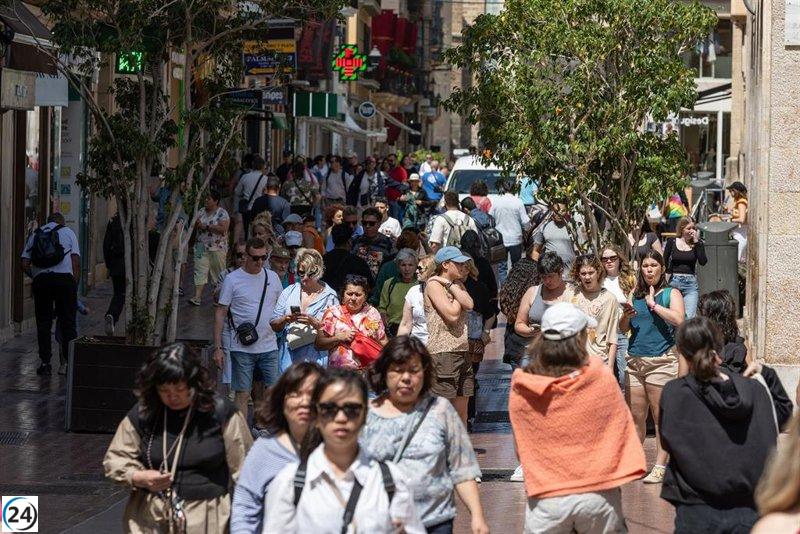 Baleares se acerca a los 1,25 millones de habitantes tras un aumento del 1,5% anual.