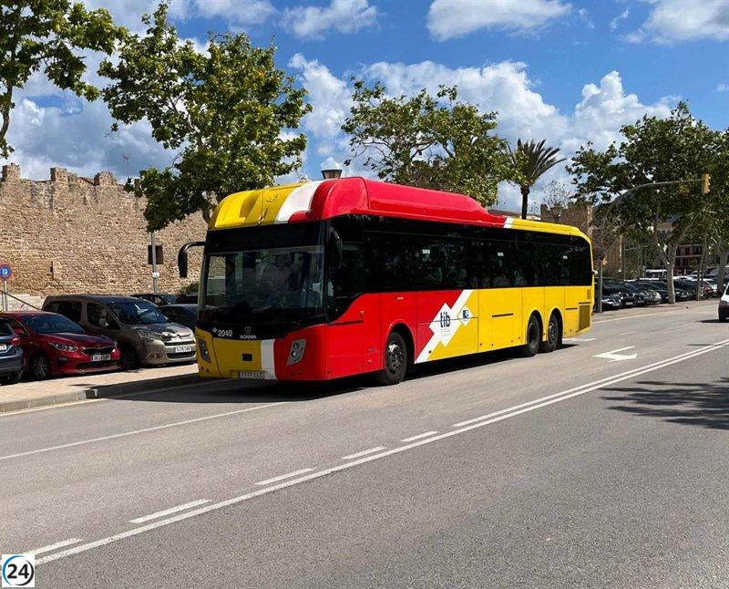 Las Islas Baleares mantendrán el transporte público gratis hasta 2026.
