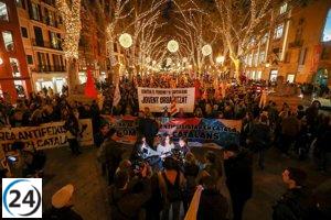 Campos (Vox) sugiere capitalizar la protesta de los separatistas pancatalanistas, mientras MÉS evalúa medidas legales.