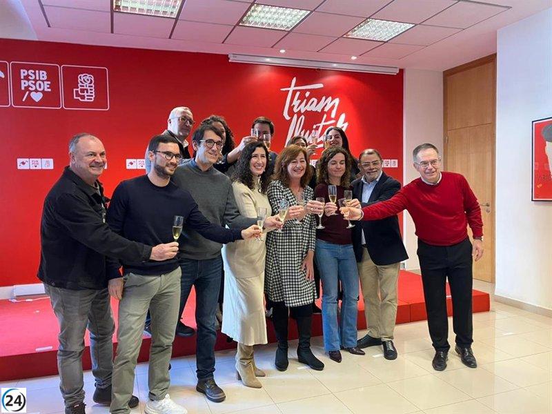 Armengol advierte sobre la alianza de Prohens con Vox y prevé un giro político en 2027: “La ciudadanía siente temor”.