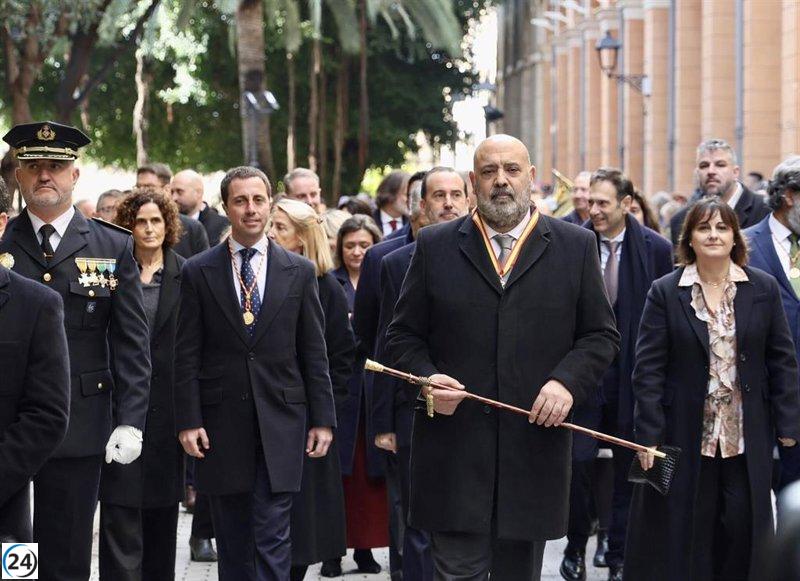 Martínez subraya la importancia de la innovación cultural en la Festa de l'Estendard.