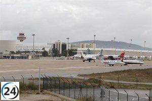 Baleares cierra 2025 con 325 vuelos diarios, 13 menos que el año anterior.