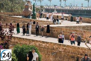 Baleares experimenta un aumento del 5,8% en turistas internacionales y un 7% más en gastos en noviembre.