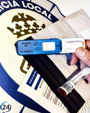 Intervención policial en Palma durante Nochevieja: se registran diez actas por consumo de alcohol y dos por drogas.