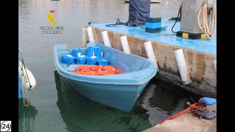 Interceptan una patera en Mallorca y suman 104 migrantes en Baleares.