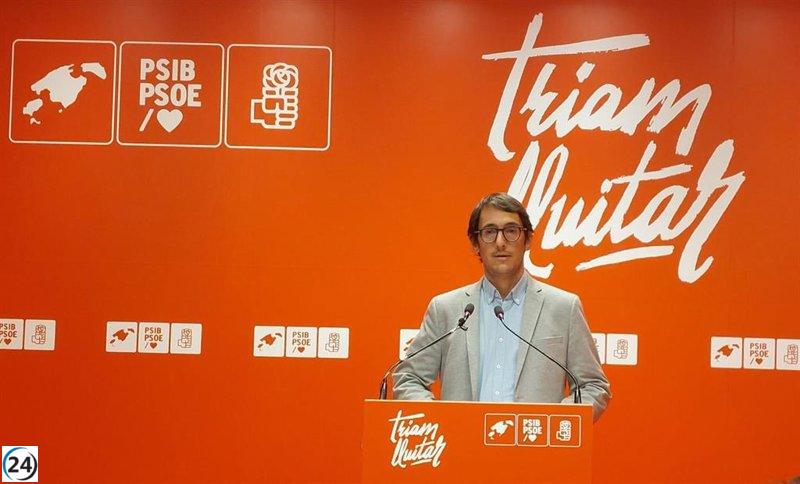 PSIB denuncia que Airbnb influye en la política turística del Govern tras Fitur.