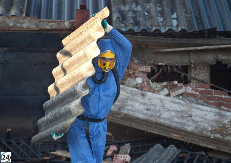 Aumento del 22% en la prevención de amianto en las empresas de Baleares para 2025.