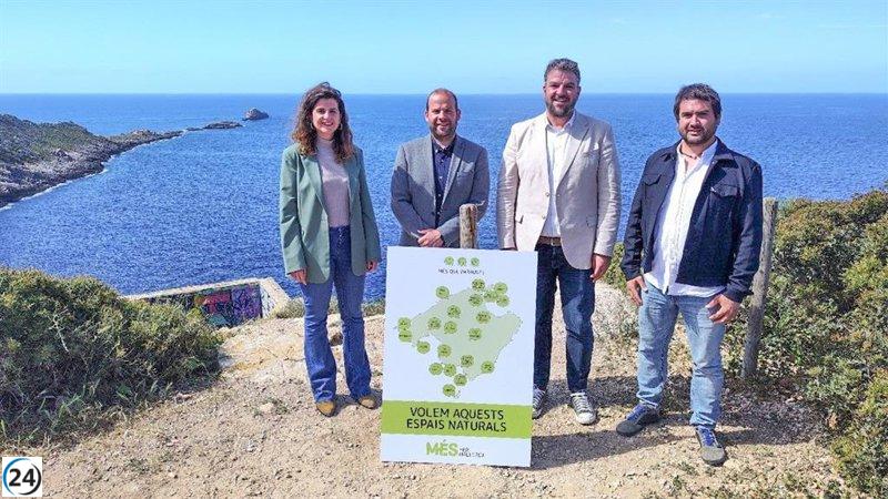 MÉS exige que los espacios naturales e instalaciones de la Defensa en Mallorca sean traspasados.
