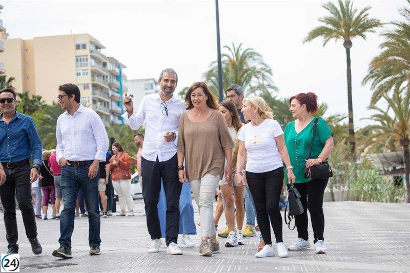 El PSIB-PSOE adquiere hoteles antiguos para transformarlos en viviendas sociales en s'Arenal de Llucmajor.