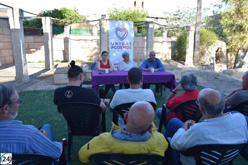 Unidas Podemos creará centro tecnológico para el cambio climático en la agricultura.
