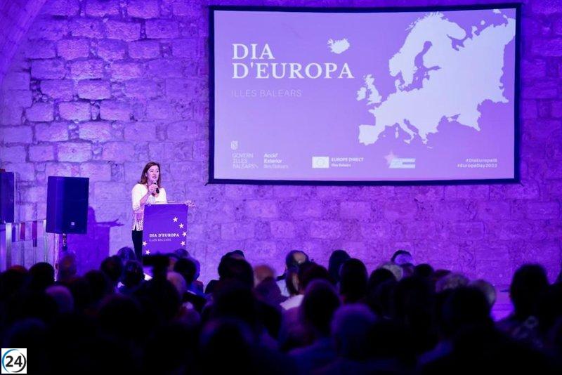 El Govern defiende insularidad ante UE en Día de Europa.