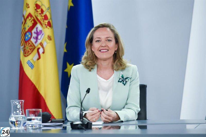 Calviño participa en rally del PSIB en Palma.