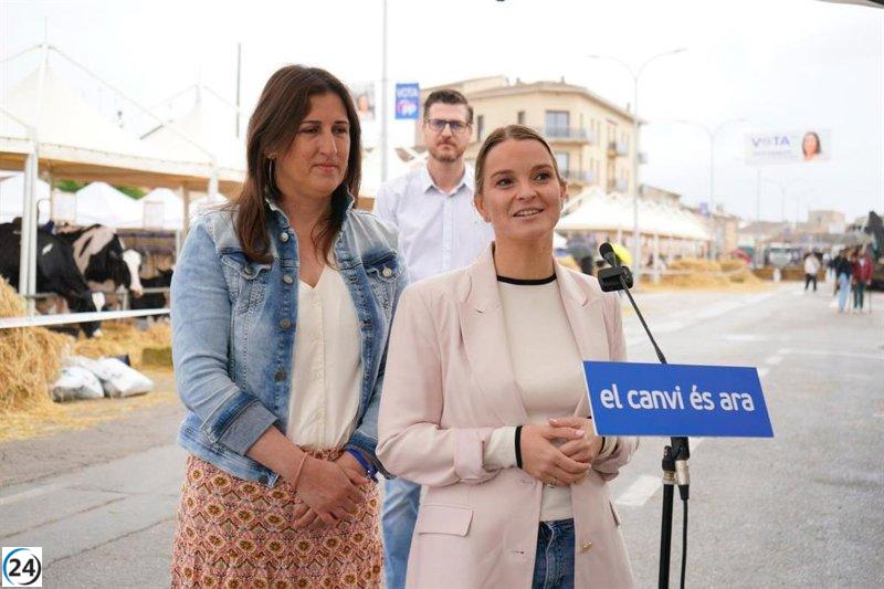 Prohens apoyará a la agricultura y ganadería mediante bonificaciones y menos burocracia.