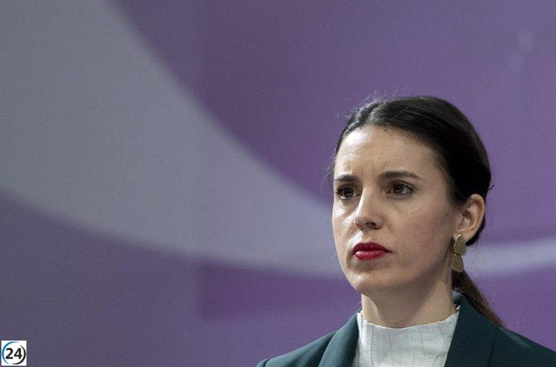 Irene Montero encabeza la campaña de Unidas Podemos en Ibiza.