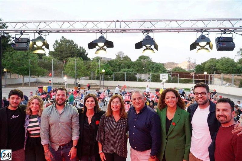 Armengol, del PSOE, busca seguir sirviendo a la gente y mejorando sus vidas.
