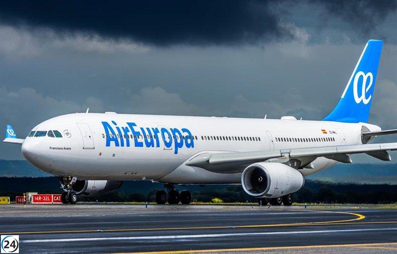 Air Europa cancela 14 vuelos, 4 de ellos hacia o desde Palma.