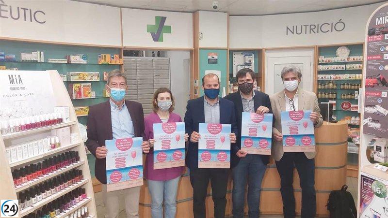 Farmacias en Baleares fomentarán el uso de copas menstruales para reducir 1.500 toneladas de residuos.