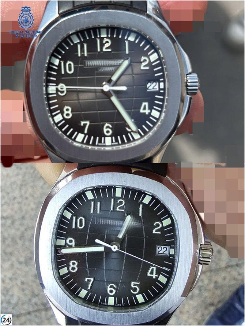 Dos hombres arrestados por robar dos relojes, uno valorado en 70.000 euros, en Ibiza.