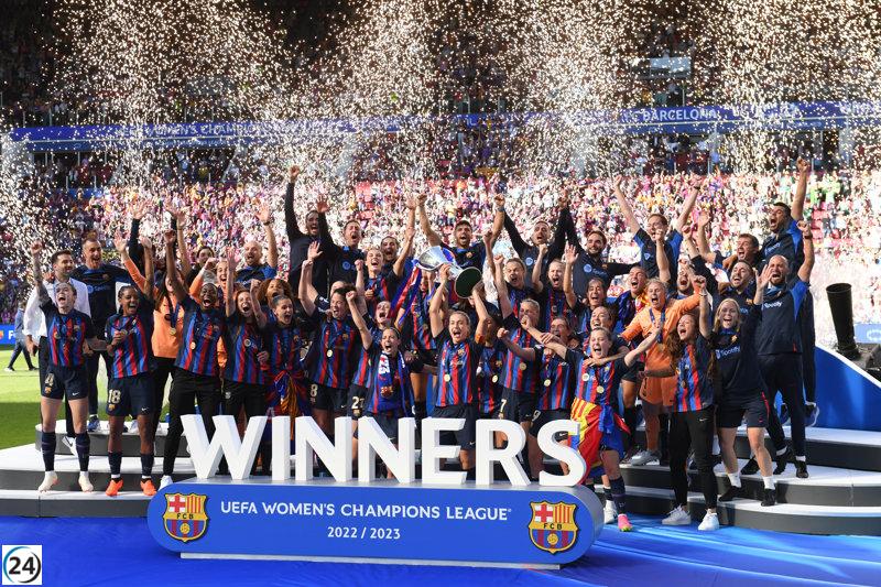 El Barça gana su segunda Champions y supera obstáculos.