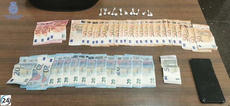 Arrestado en Palma hombre con 13 papelinas de cocaína en sus partes íntimas.