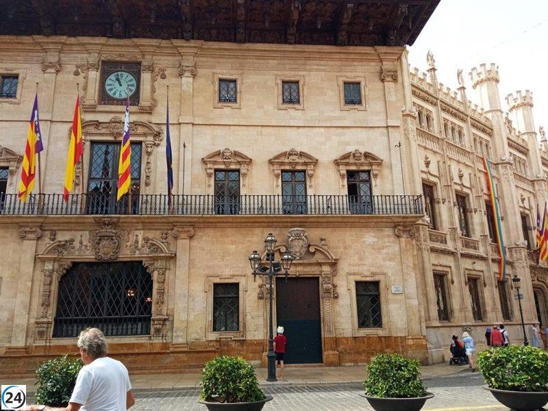 El Ayuntamiento de Palma lucirá la bandera arcoiris por el Orgullo.