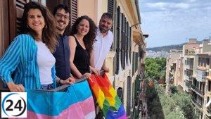 MÉS per Mallorca exige la exhibición de la bandera LGTBI+ y Trans en la Mesa del Parlament por el Orgullo.