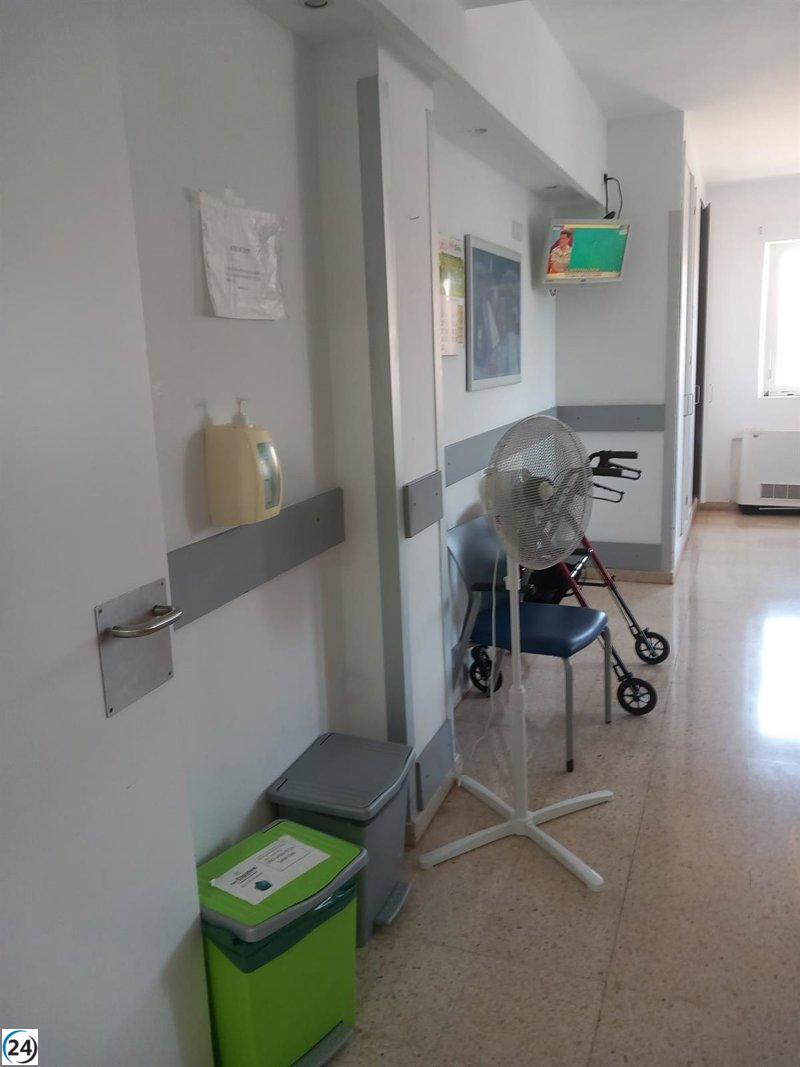 USAE: Hospital General sin aire acondicionado, temperaturas superan los 27 grados.