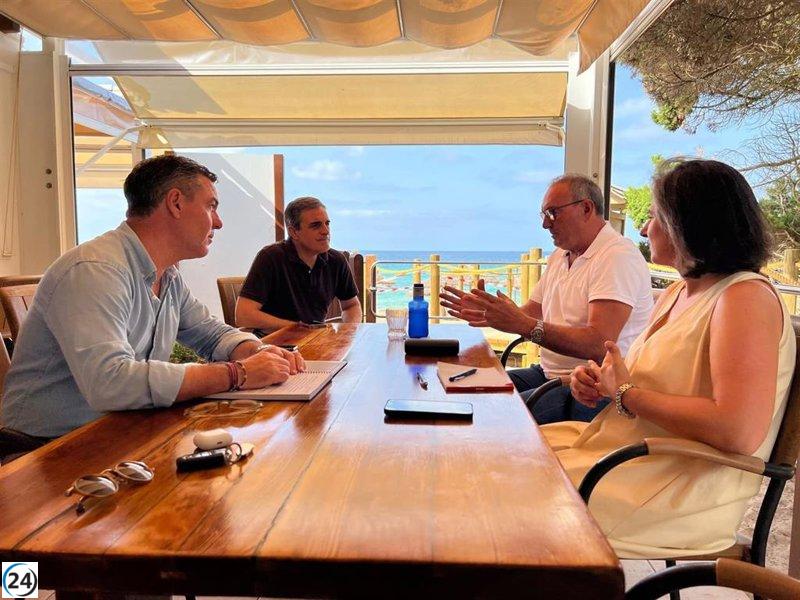 El PP promete modificar la normativa de Costas para brindar apoyo a las familias y garantizar seguridad jurídica en Formentera.