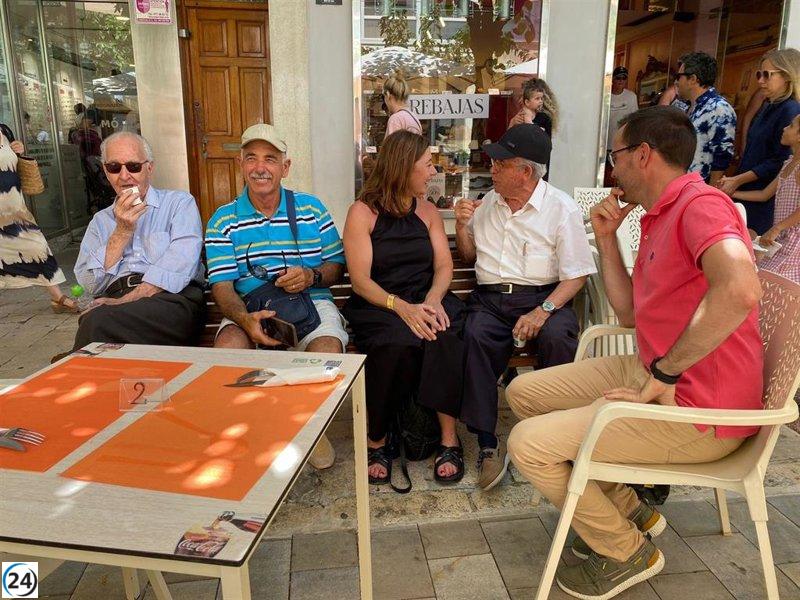 Armengol solicita votar al PSOE en Menorca por la 