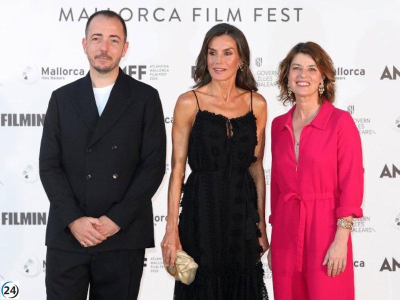 La Reina Letizia clausura festival de cine Atlàntida Mallorca en Palma.