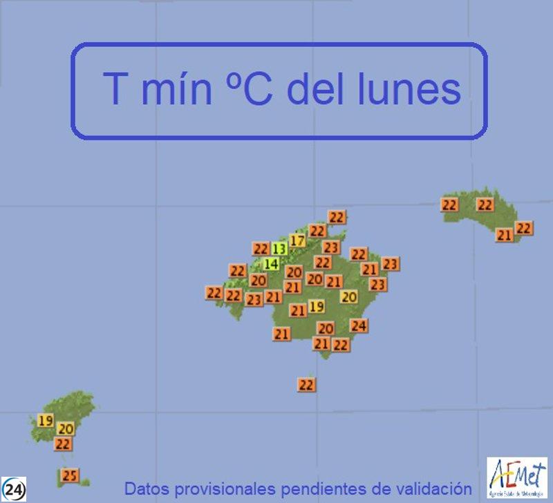 Incendio latente en Pitiusas y Menorca pese a las bajas temperaturas en Baleares