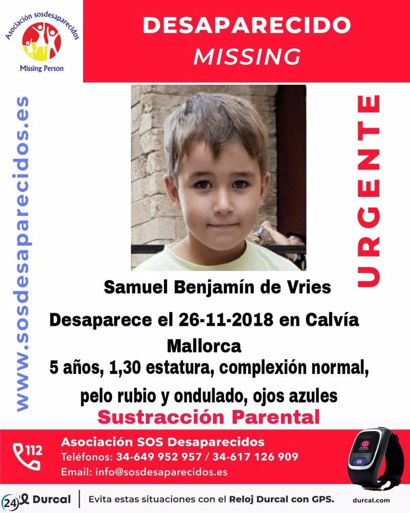 Sin resolver: caso de niño desaparecido desde noviembre de 2018 en Calvià por sustracción parental.