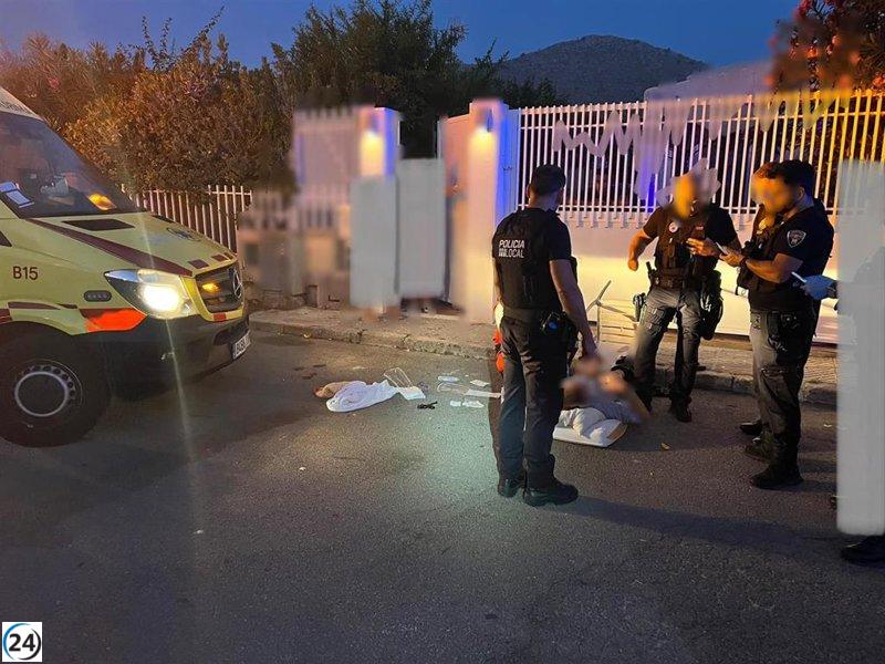 Turista detenido por agredir a joven al lanzar un puñetazo en Alcúdia