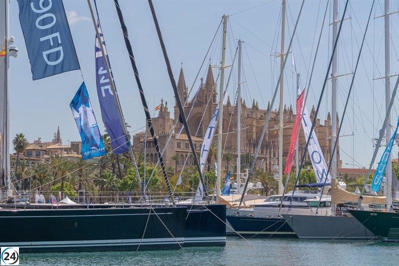 La próxima edición del Palma International Boat Show se celebrará en abril de 2024 en el Moll Vell de Palma.