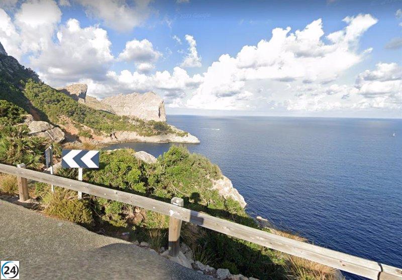 Trágico fallecimiento de un ciclista por paro cardíaco en la carretera de Formentor (Mallorca)