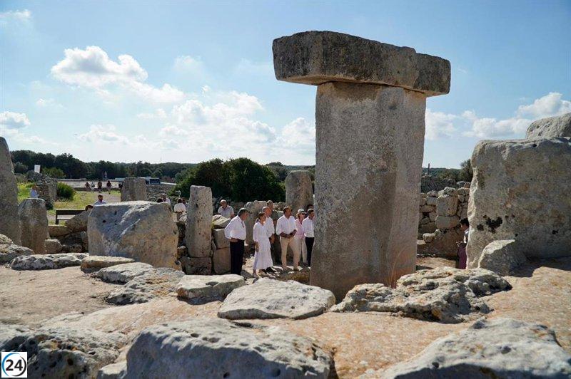 Prohens se dirige a Arabia Saudí para promover la candidatura de Menorca Talaiòtica como patrimonio mundial de Unesco.