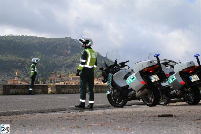 La Guardia Civil captura a conductor drogado en la Ma-15
