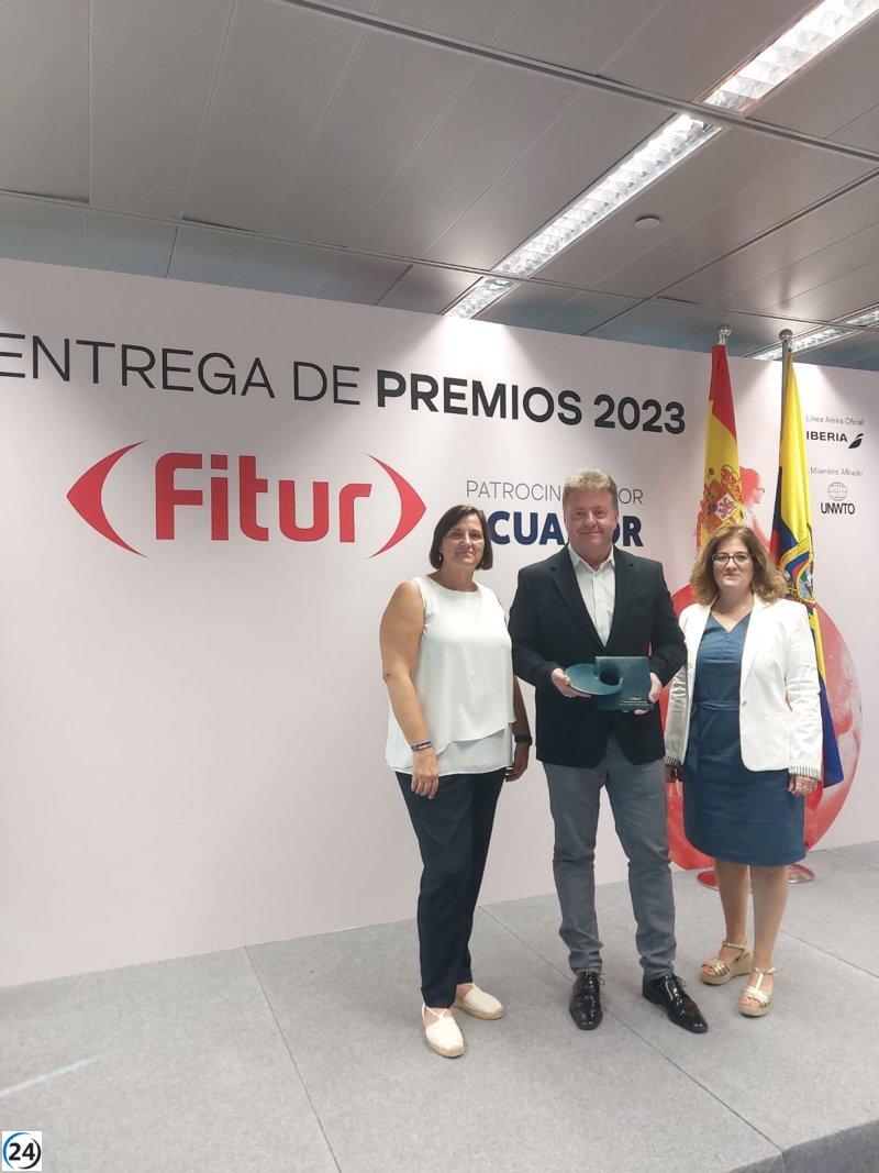 La Aetib es galardonada en Madrid con el premio 'Estand Sostenible-Fitur 2023'